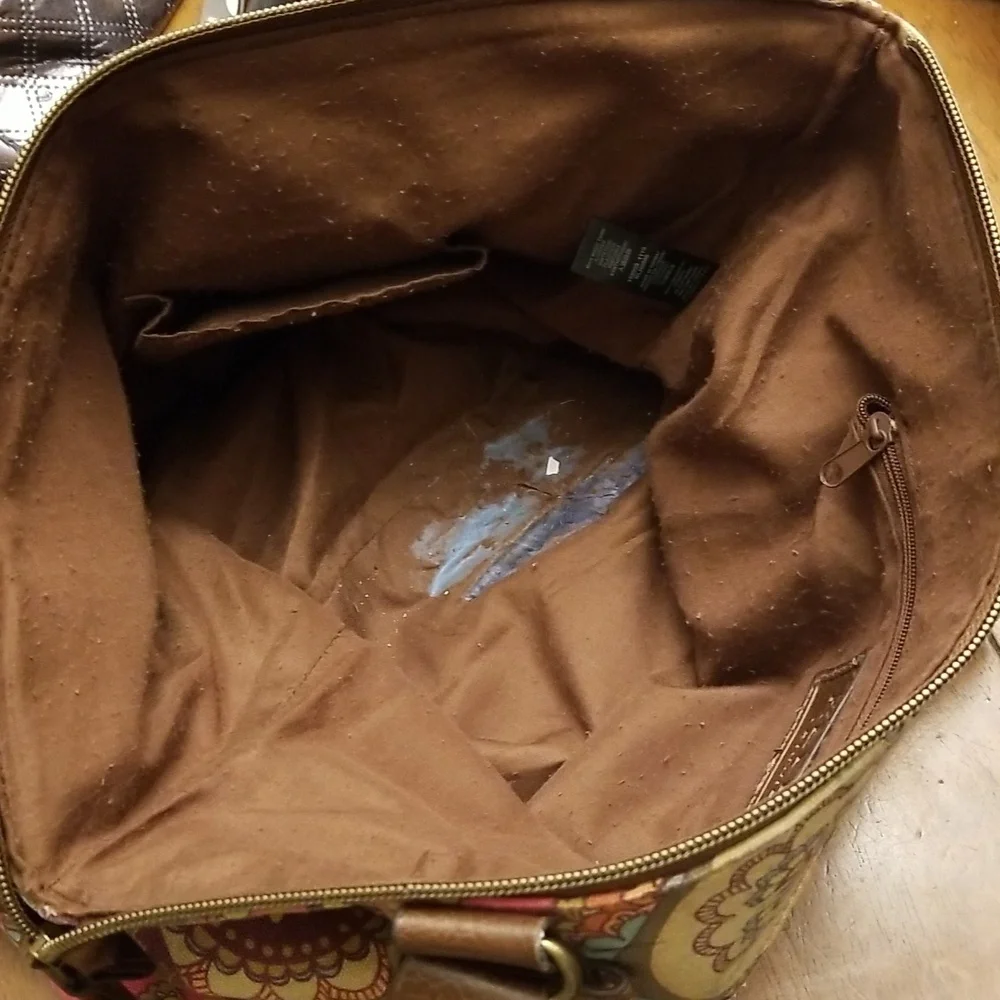 Relic bag with floral design - Picture 10 of 12
